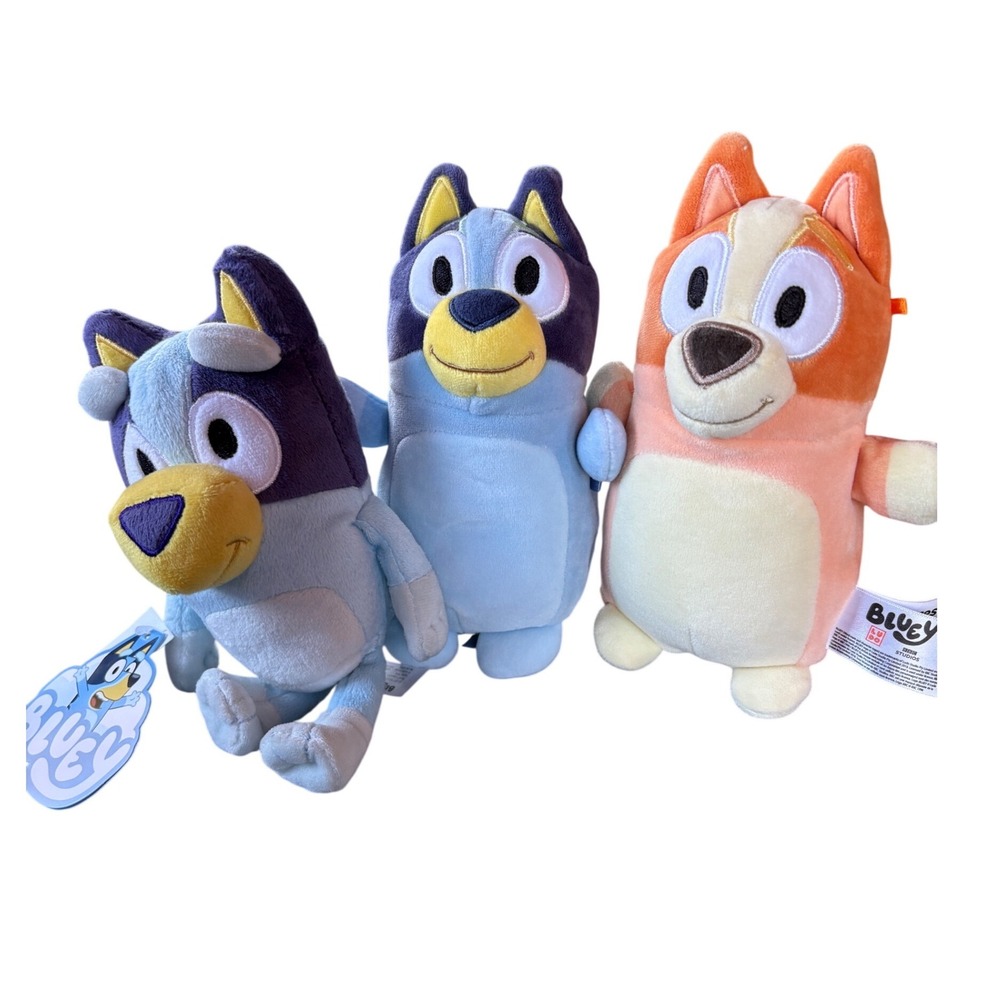 Moose Toys Bluey Friends Plush‎ Stuffed Animal Dog Toy New With Tags 8 Inch